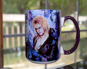 Jareth/Sarah Labyrinth 15 or 11 oz mug