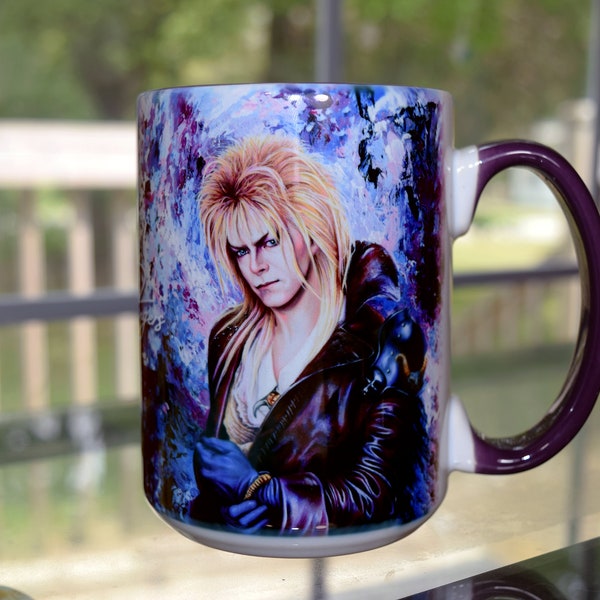 Jareth/Sarah Labyrinth 15 or 11 oz mug