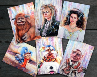 Labyrinth Glitter Print Bundle