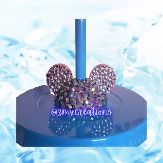 Make Your Own Mickey Straw Toppers - Making it in HER Shop 