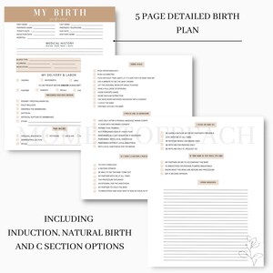 Pregnancy Journal, Printable Pregnancy Journal Template, Pregnancy ...