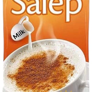 Gulluoglu Salep Beverage Mix, 8.8oz - 250gr (Pack of 1), daily fresh shipment from Gulluoglu Shop at the Spice Bazaar in Istanbul