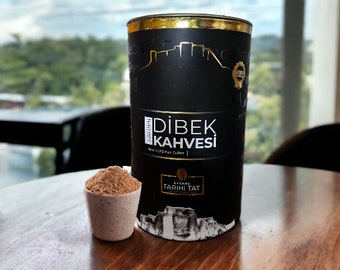 Gulluoglu Authentieke "Dibek" koffie, verkrijgbaar. 250/500gr, (8,82/17,64oz), dagverse verzending vanuit Gulluoglu Shop op de Kruidenbazaar, Istanbul