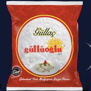 Gulluoglu Authentic Gullac Leaves, 3.52oz - 100gr (Pack of 1), Traditional Phyllo Dessert Sheets, Daily Fresh Shipment