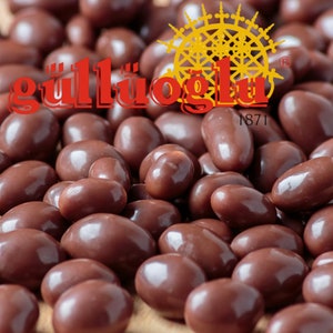 Gulluoglu Milk Chocolate Dragee Biscuits, 0.55lb - 250gr (Pack of 1), daily fresh shipment from Gulluoglu’s Spice Bazaar Shop