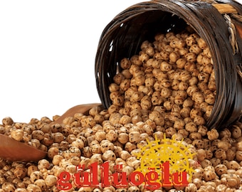 Gulluoglu Roasted Yellow Chickpeas, 8.8 oz - 250gr (Pack of 1), daily fresh shipment from Gulluoglu Shop at the Spice Bazaar in Istanbul