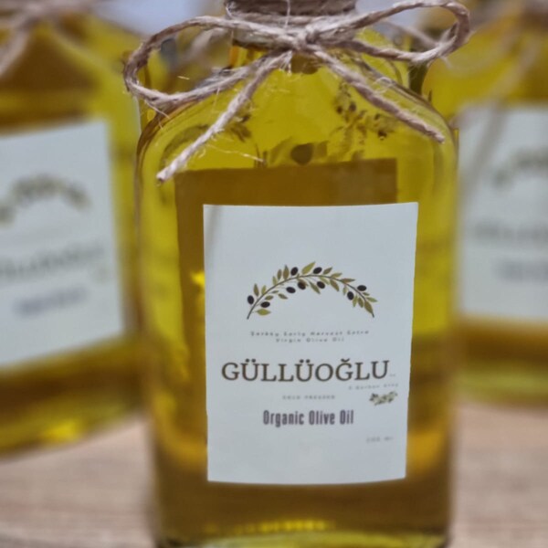 Gulluoglu Turkish Olive Oil (in the village of Eriklice, Şarköy, Tekirdağ), 200 Ml-250 gr, daily fresh shipment from Thrace region.