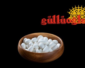 Gulluoglu White Chocolate Dragee Biscuits, 0.55lb - 250gr (Pack of 1), daily fresh shipment from Gulluoglu factory in Istanbul