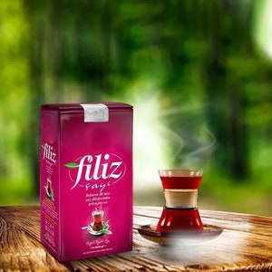 Filiz Tea, 7.54oz - 200gr (Pack of 1), daily fresh shipment from Gulluoglu Shop at the Spice Bazaar