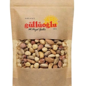 Gulluoglu Mixed Nuts: 0.55lb - 250gr (Pack of 1), daily fresh shipment from Gulluoglu Shop at the Spice Bazaar in Istanbul.