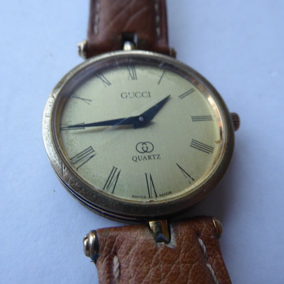 Gents Gucci 2000M G/T Dress Style Watch 