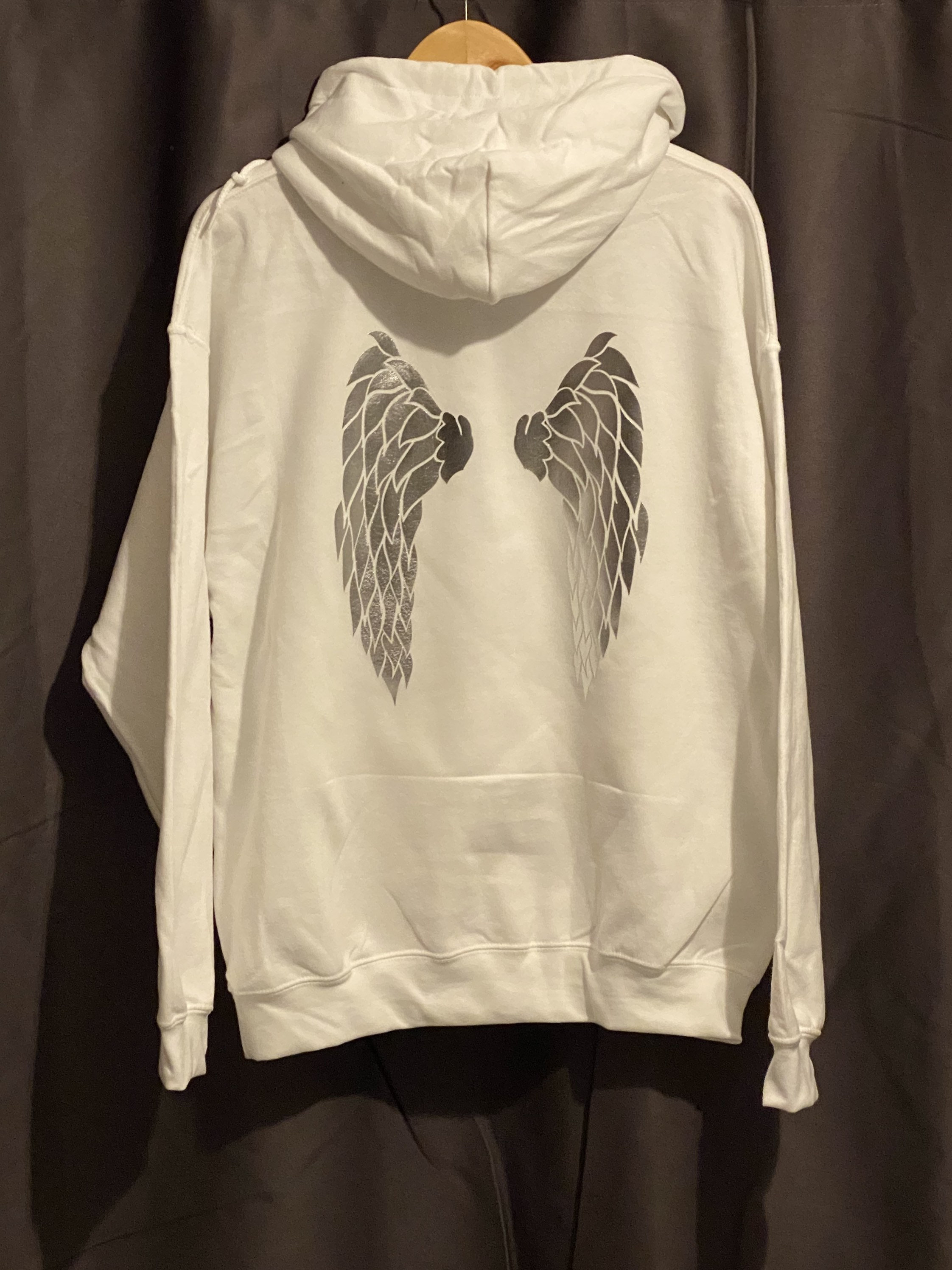 Off white angel best sale wing hoodie
