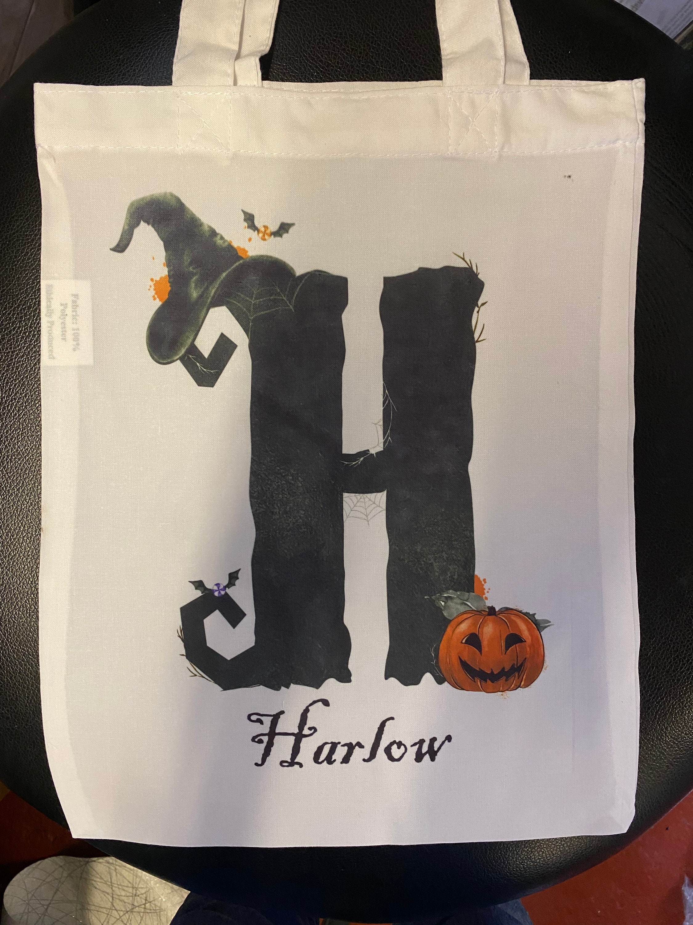 Halloween Tote Bags Mini Tote Bag Etsy UK