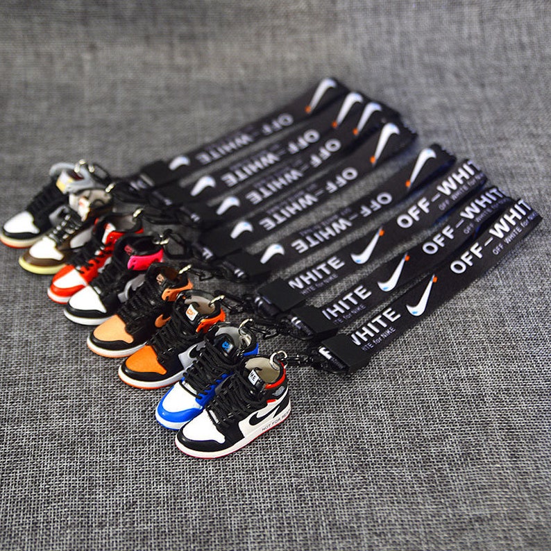 3D Mini Sneaker Keychain Gift Set Shoe Lover Gift Key Chain Etsy