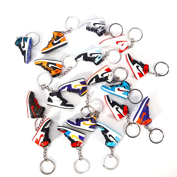 mini jordan 1 keychain