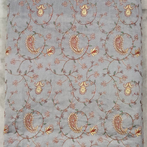 Indian row silk Beautiful Handmade duvet cover with two pillow covers & two cousins covers