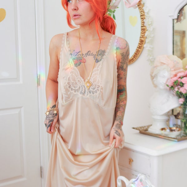 Jersey Slip - Nude main image 1