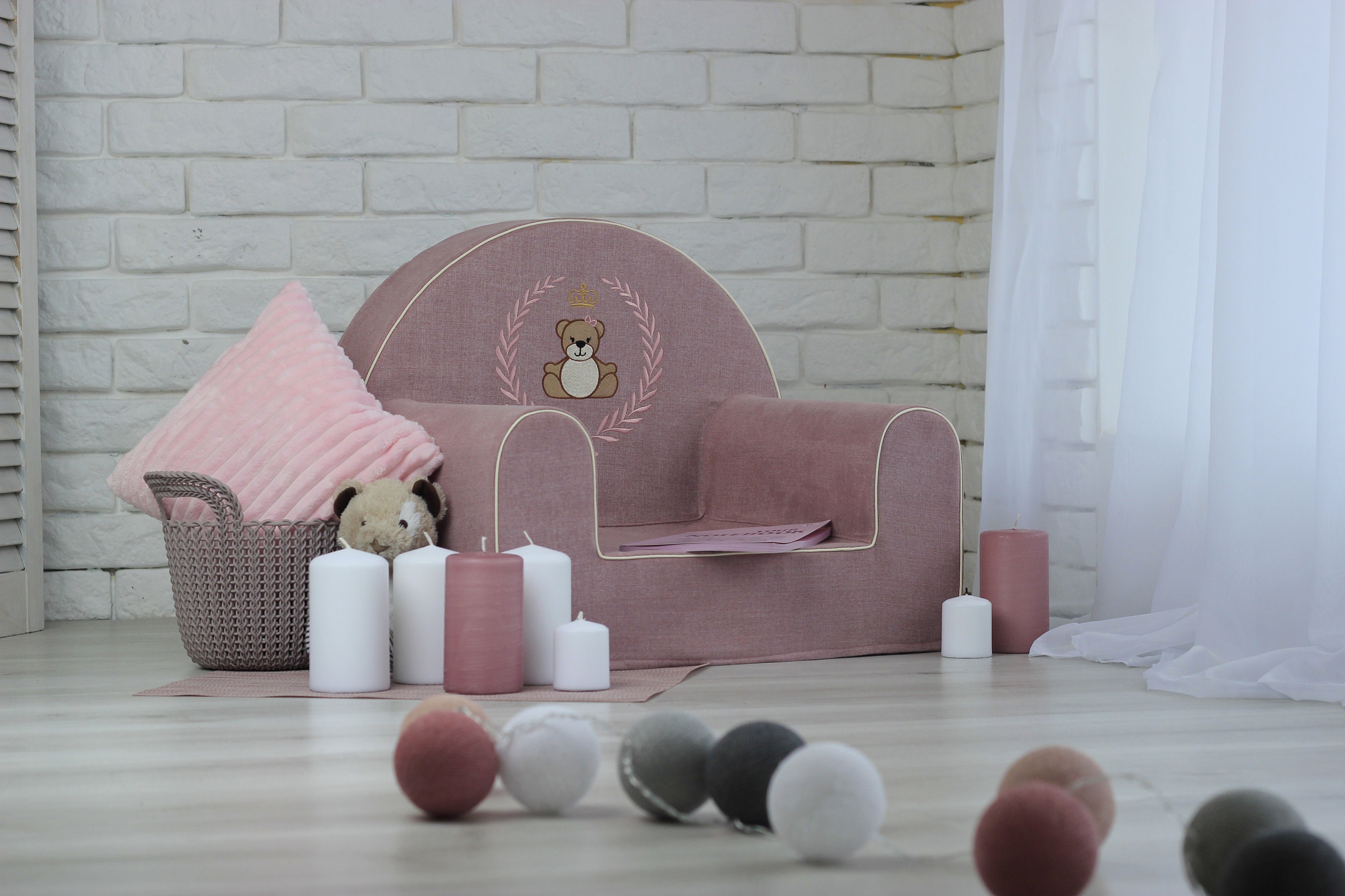 Weicher Babystuhl Teddybär Lesestuhl Kinderzimmerstuhl | Etsy