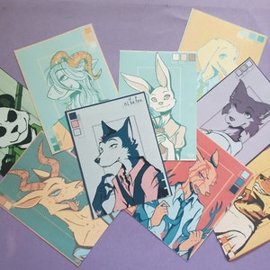 Beastars Stickers (bundle) by RoyRoy