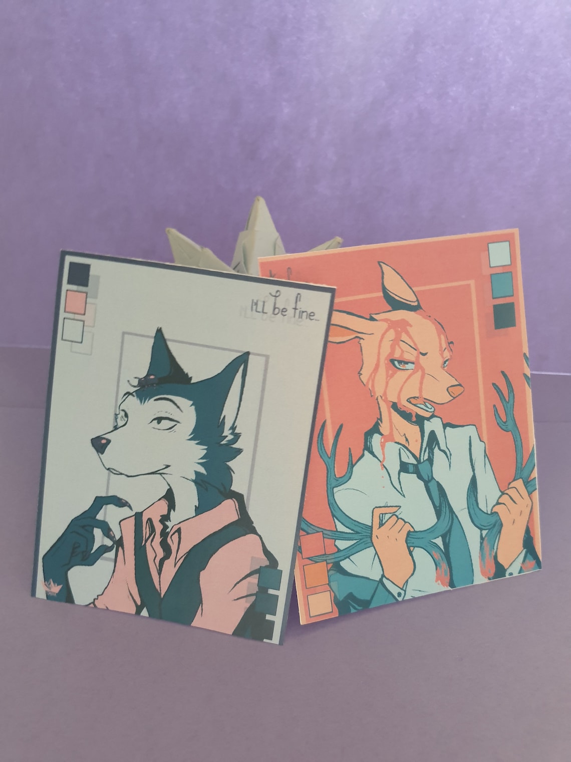 Beastars Stickers bundle by RoyRoy Etsy