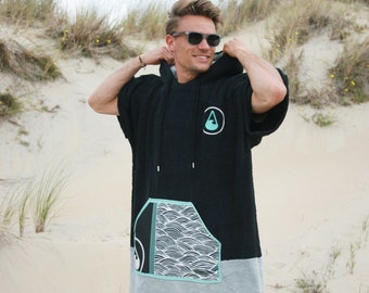Brand new for 2024! The MOLEDO Beach /Surf Poncho + dry changing robe for outdoor living - beautiful and sustainable too.