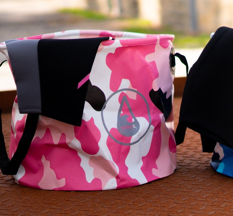 Blush Pink Camo Neoprene Tote 