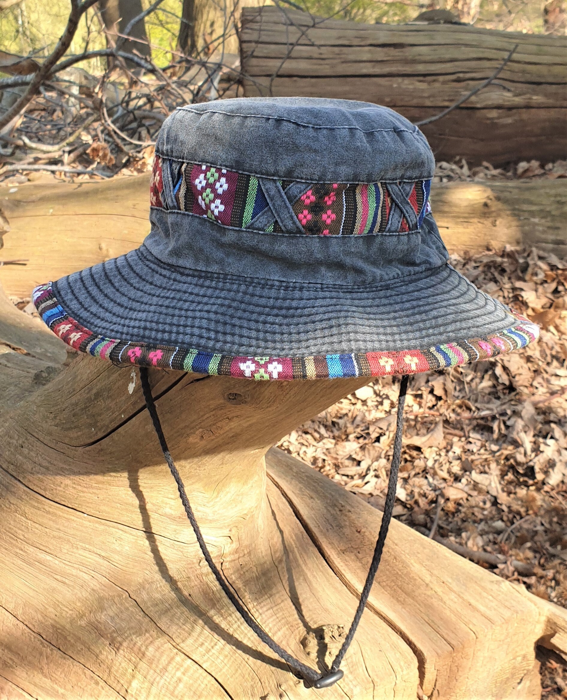 Vintage Tilley Hat Airflow Bucket Hat Beige With Green Underside