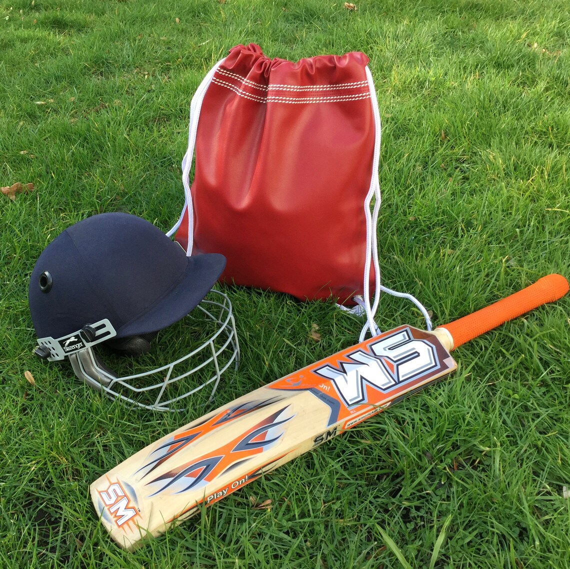 Cricket Ball Drawstring Bag the Perfect Gift /boot/gym Bag for All