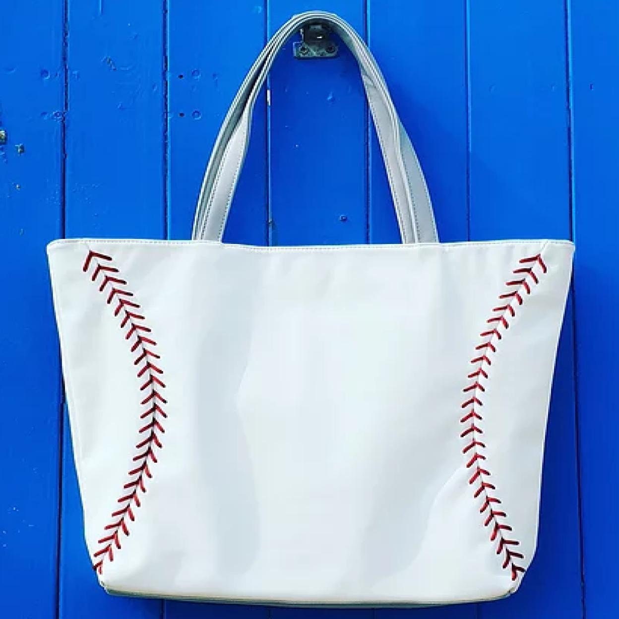 Baseball tote deals bag