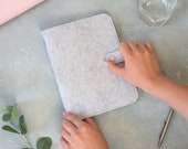 A5 6-ring Refillable Agenda - Vegan Felt Planner