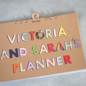 Personalised Wall or Fridge Planner