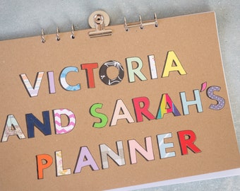 Personalised Wall or Fridge Planner