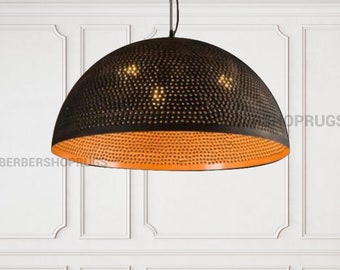 brass dome pendant light for kitchen island,Hanging Lamp , Lampshades Lighting