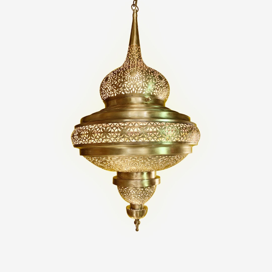 Moroccan Lamp Ceiling Pendant Light Lampshade Lightingart Etsy