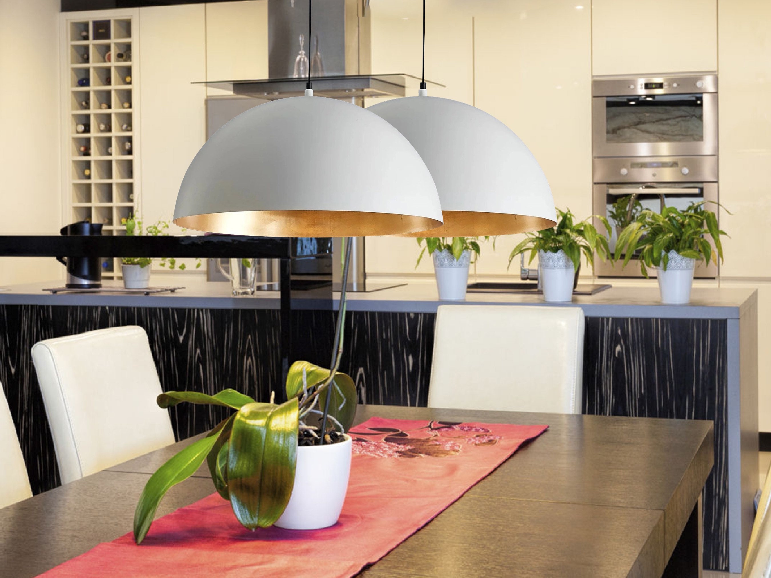 Two light 2024 island pendant