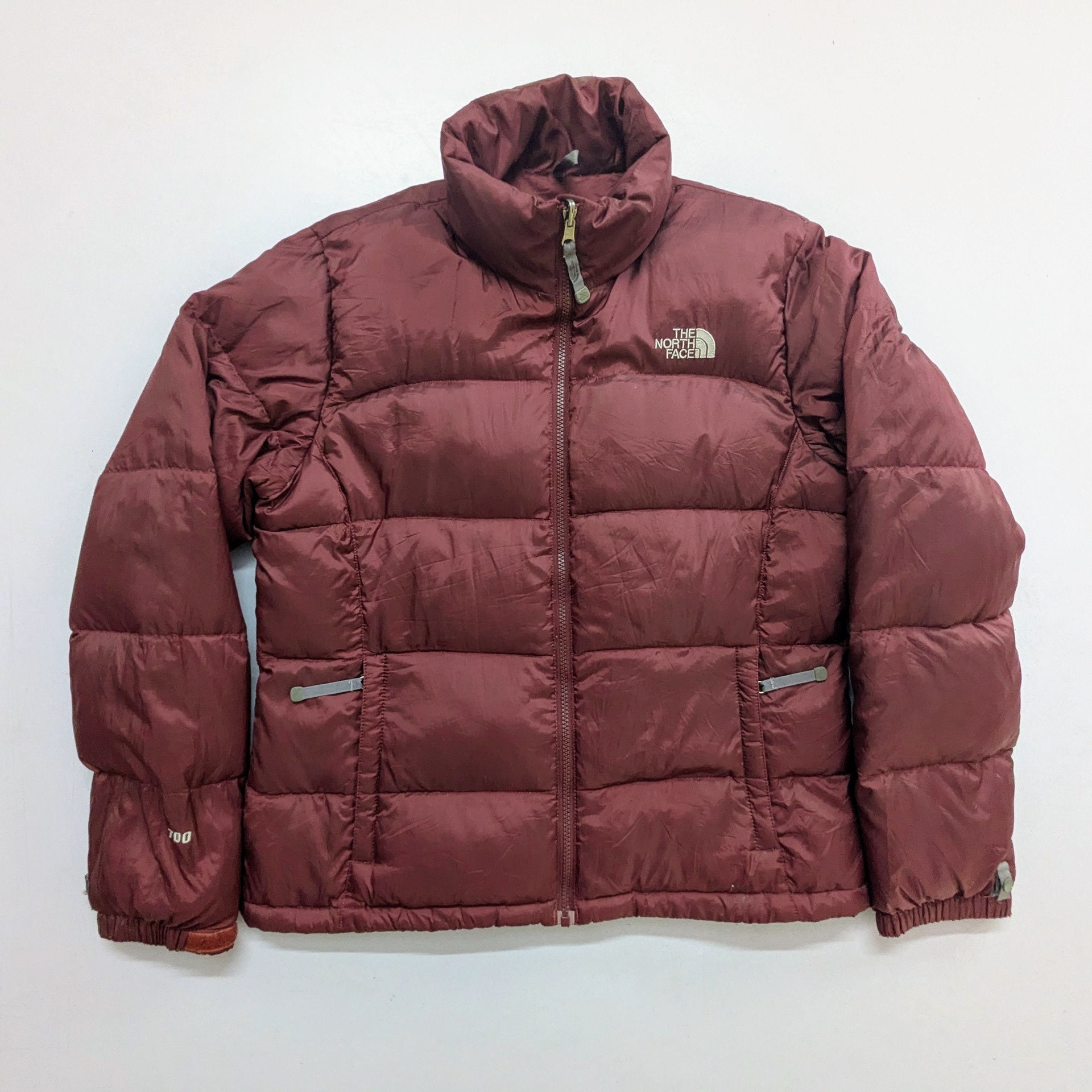 ジャケット・アウター VTG THE NORTH FACE Nuptse JKT BURGUNDY S The North Face Puffer Jacket | Womens 700 Series Retro