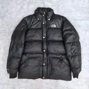 The North Face Puffer Jacket Black Mens 700 Nuptse Size Medium Vintage ...