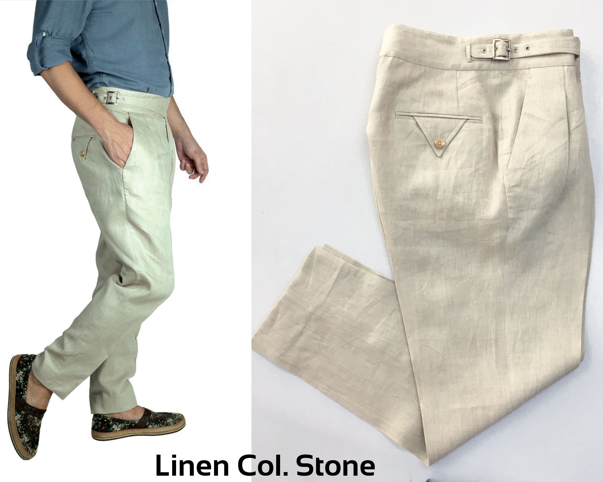 Classic Gurkha Pants / Trousers, in 100% Cotton or Linen, 21 Colours, Hand Made Bespoke, Wide, Regular, Slim, Beige, Khaki, Navy, Black - Etsy UK Classic Gurkha Pants / Trousers, in 100% Cotton or Linen, 21 Colours, Hand Made Bespoke, Wide, Regular, Slim, Beige, Khaki, Navy, Black - Etsy UK