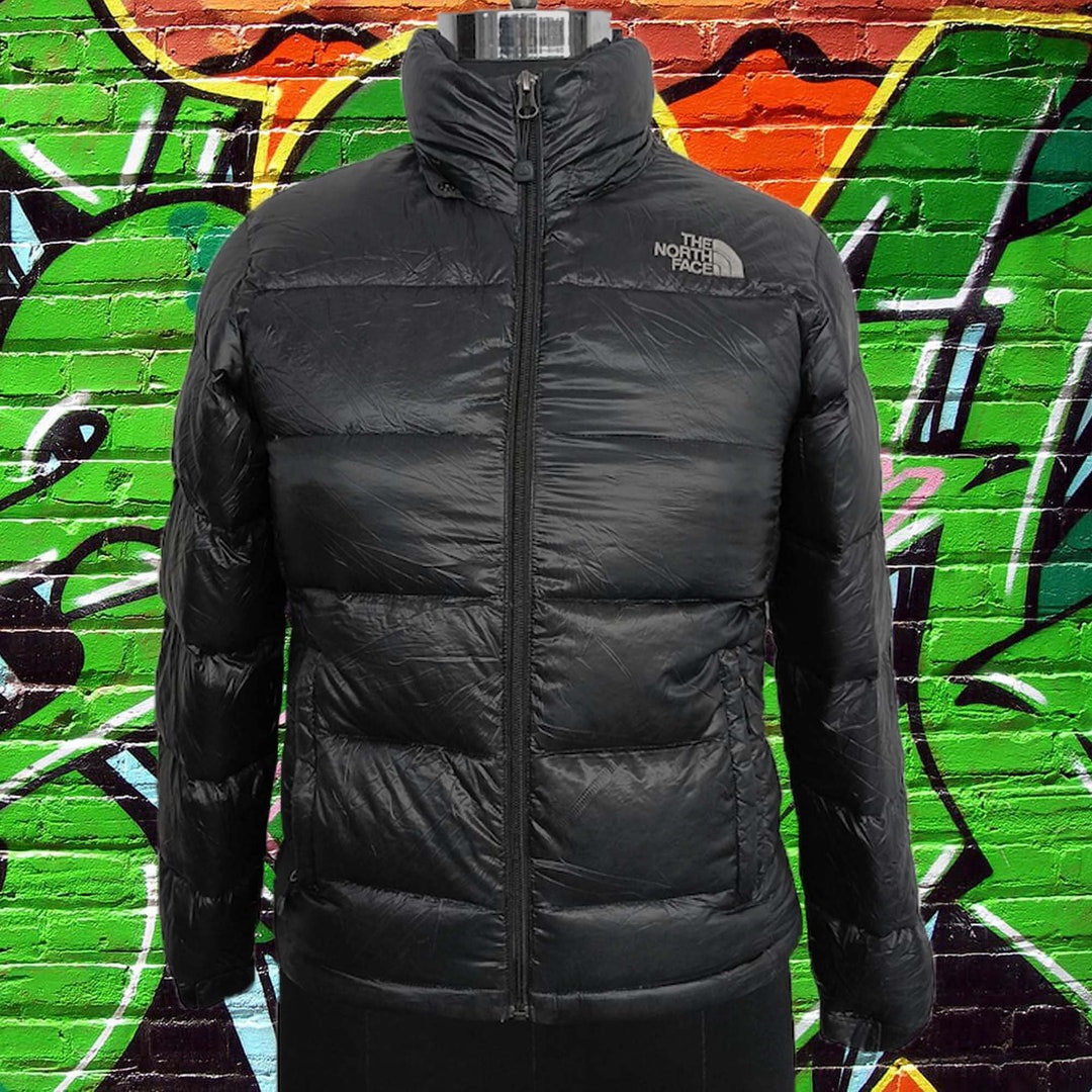 The North Face Puffer Jacket Black Women s 700 Small Vintage Preloved Designer Down Winter Jacket TNF Etsy Canada