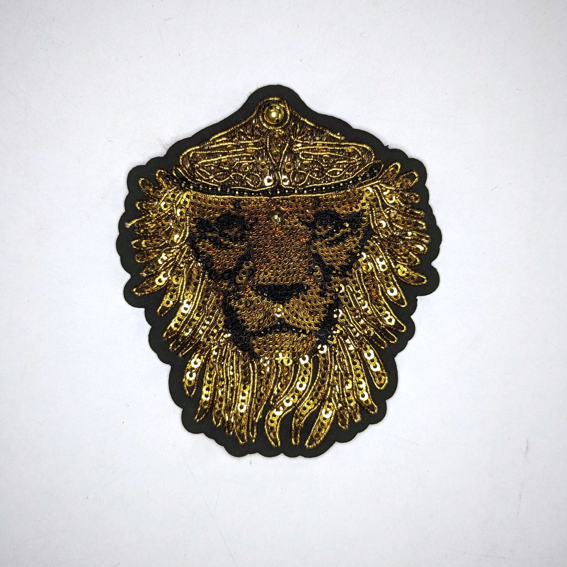 DAMIER LANGEVINÈ® SIGNATURE LION EMBLEM Luxury Designer Logo Beanie CAP/HAT