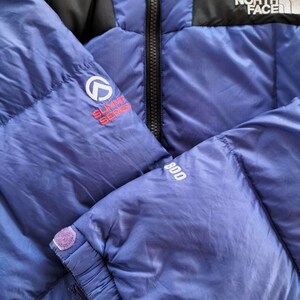 The North Face 800 Summit Series Mens Blue and Black Puffer - Etsy