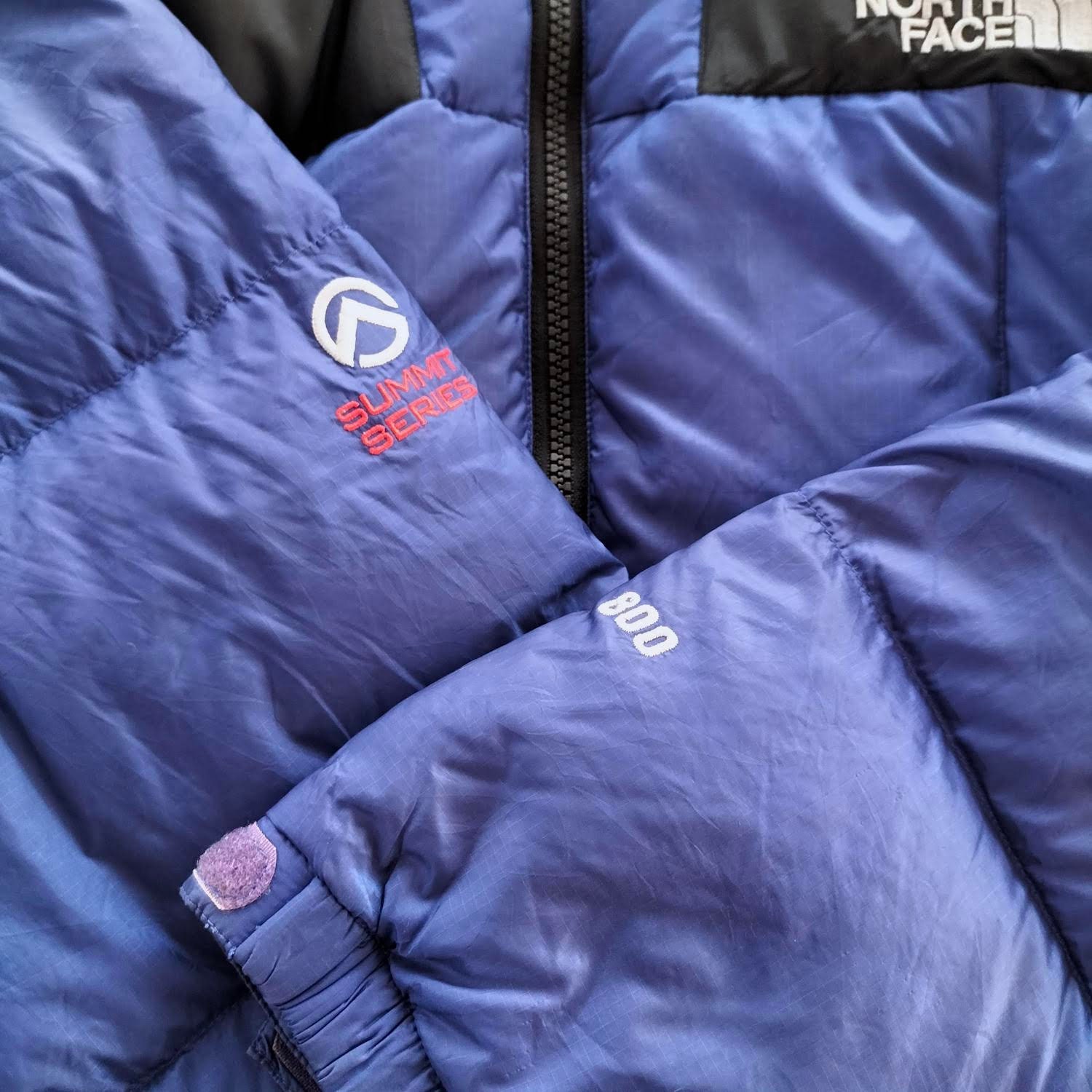The North Face 800 Summit Series Mens Blue and Black Puffer | Etsy
