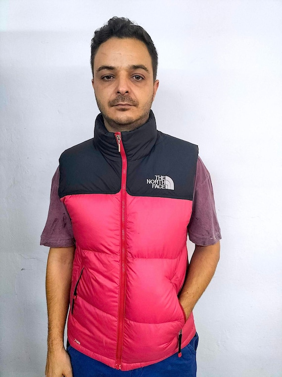North Face Down Fill Puffer Red and 