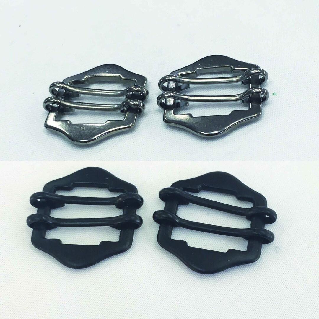 Double Bar Metal Buckle, Trouser Adjuster, Waistcoat Adjuster, Bag