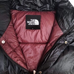 The North Face Puffer Jacket Black Mens 700 Nuptse Size Medium Vintage ...