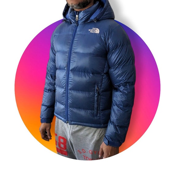 The North Face Navy Women's 700 Series Shimmer Puffer Jacket