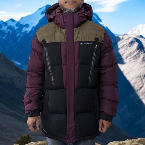 Mont Bell EX 800 Windstopper Insulated Shell Downfill Puffer Mont Bell EX 800 Windstopper Insulated Shell Downfill Puffer