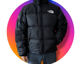 The North Face 700 windstopper baltoro parka | black mens size M with hood | unisex style