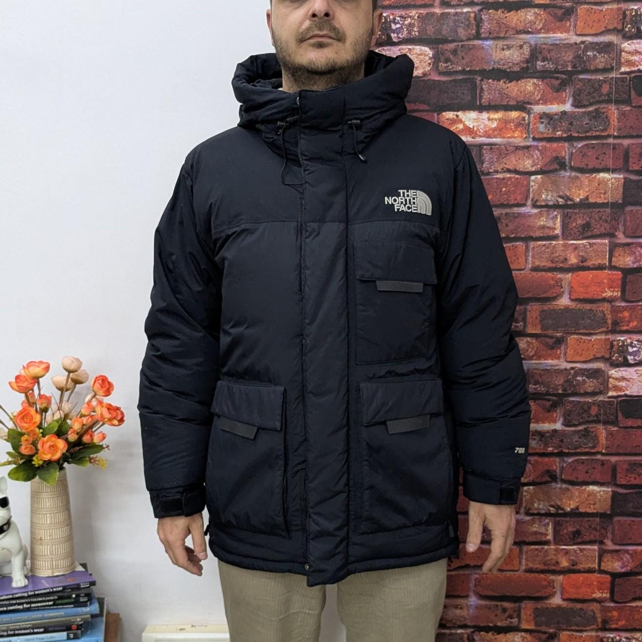 Vintage the North Face 700 Himalayan Puffer Jacket | All Black