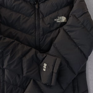 north face puffer coat long
